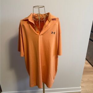 Under Armour Men's Vibrant Orange Polo